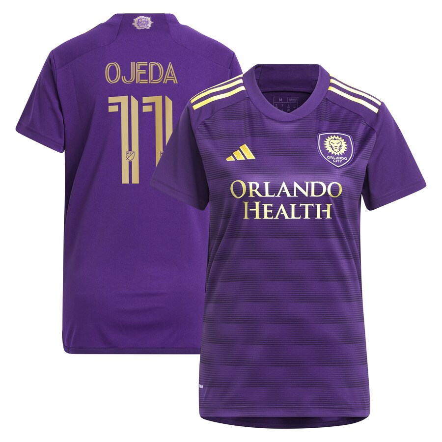 Women's Orlando City SC Mart��n Ojeda adidas Purple 2023 The Wall Kit Replica Player Jersey