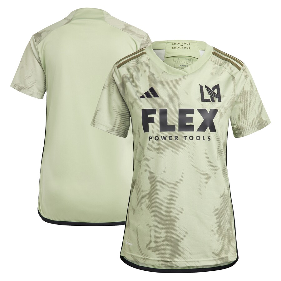 Women's LAFC adidas Green 2023 Smokescreen Replica Jersey