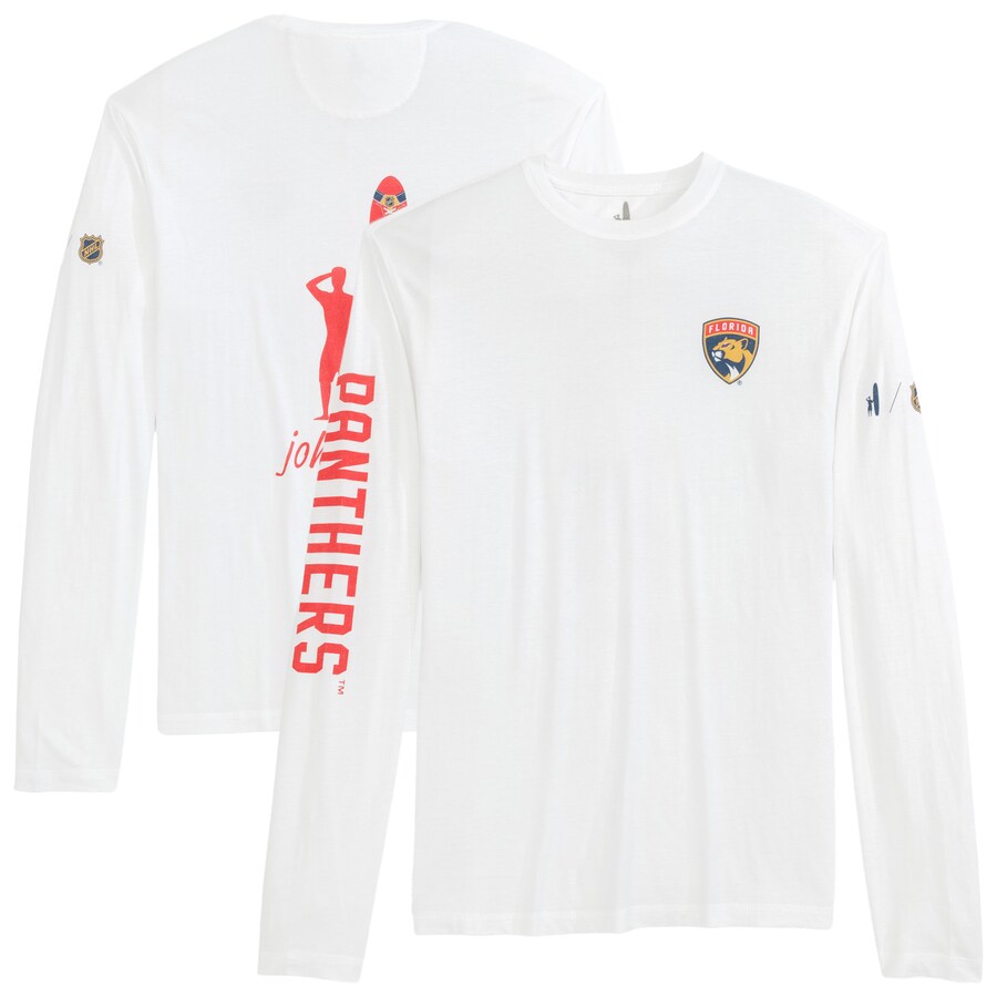 Men's Florida Panthers johnnie-O White Adam Long Sleeve T-Shirt
