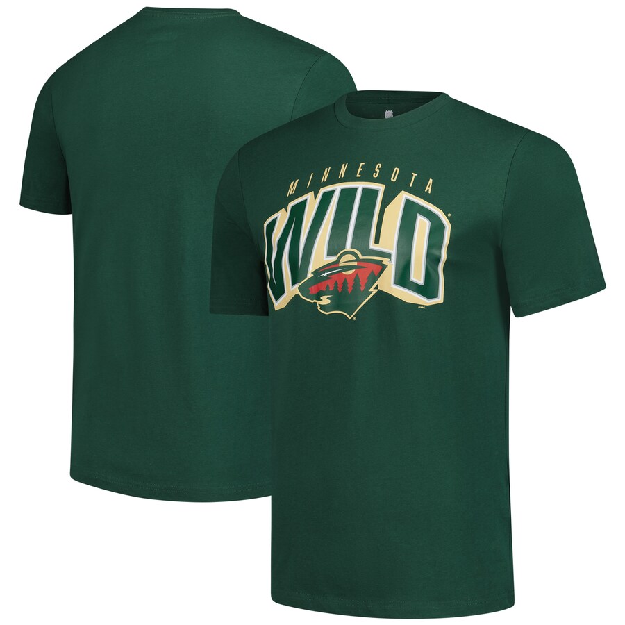 Men's Minnesota Wild Fanatics Green T-Shirt