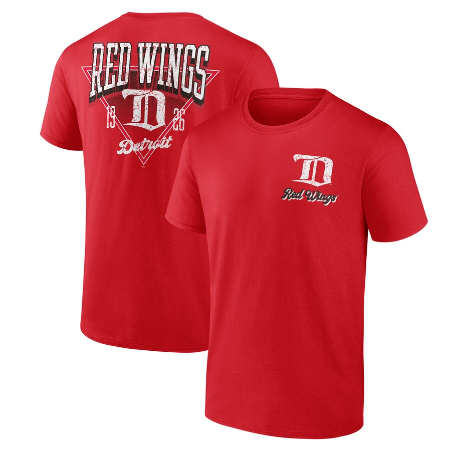 Men's Detroit Red Wings Red Never Over T-Shirt