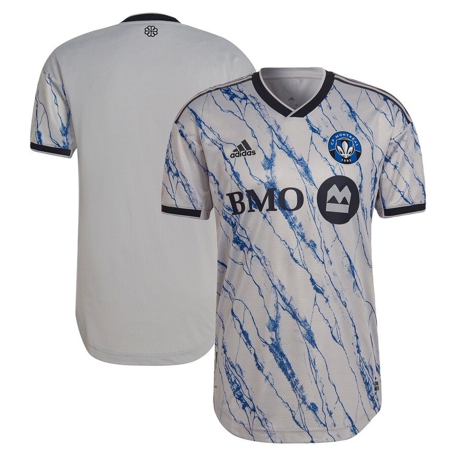 Men's CF Montreal adidas Gray 2023 Secondary Authentic Jersey