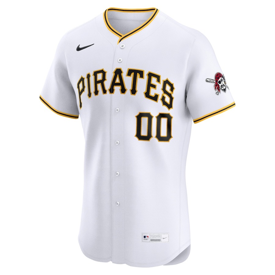 Youth Pittsburgh Pirates Nike White Home Limited Custom Jersey