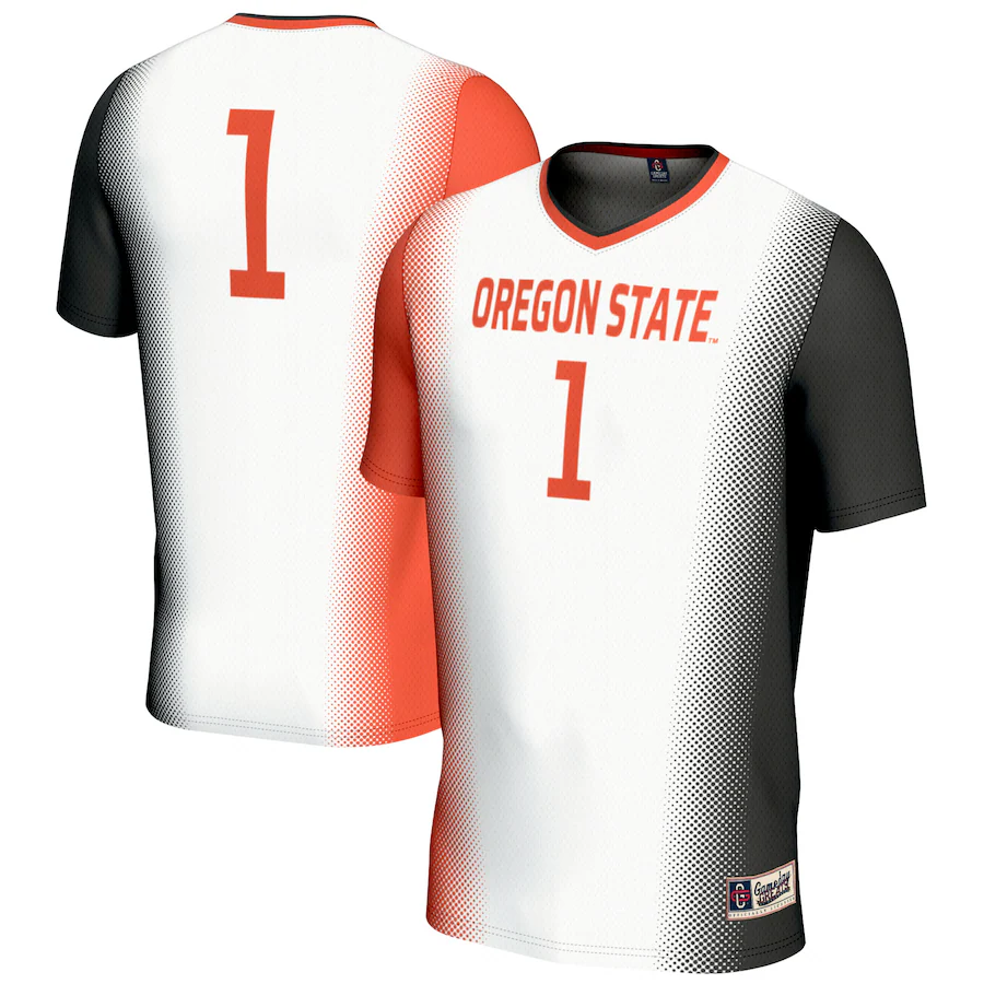 Youth GameDay Greats #1 White Oregon State Beavers Women's Soccer Fashion Jersey