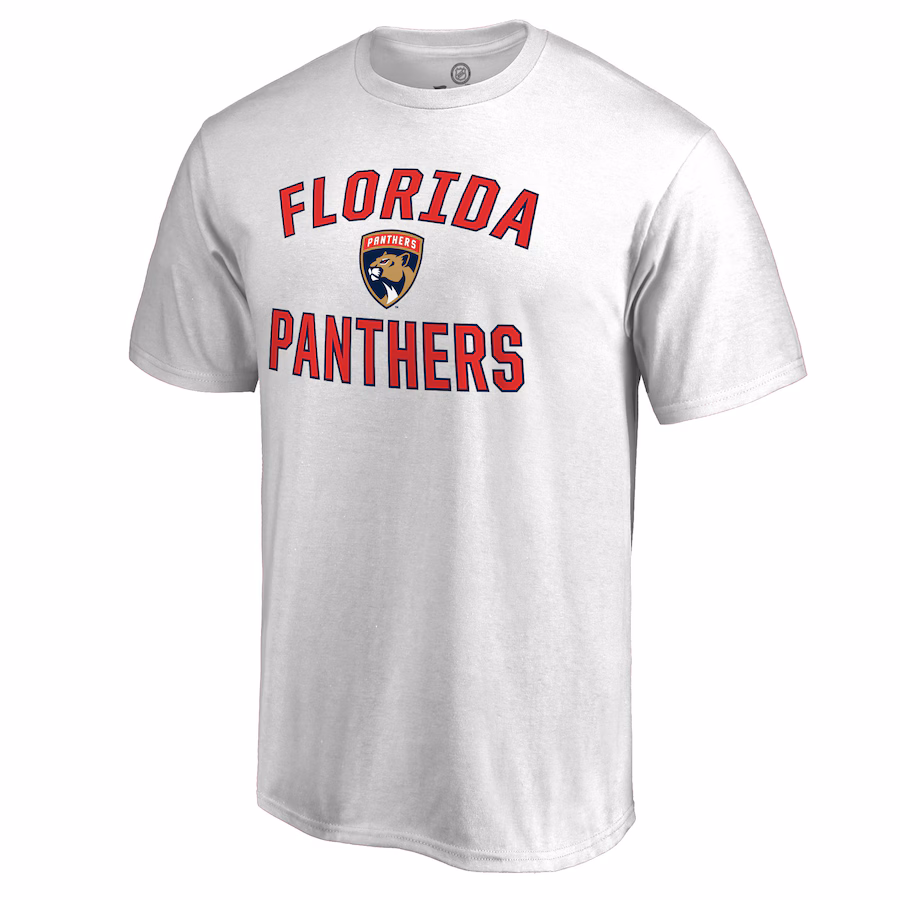Men's Florida Panthers Victory Arch White T-Shirt