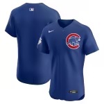 Men's Chicago Cubs Nike Royal Alternate Vapor Premier Elite Patch Jersey