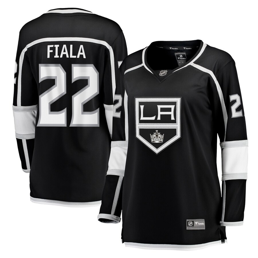 Women's Los Angeles Kings Kevin Fiala Fanatics Branded Black Home Breakaway Player Jersey