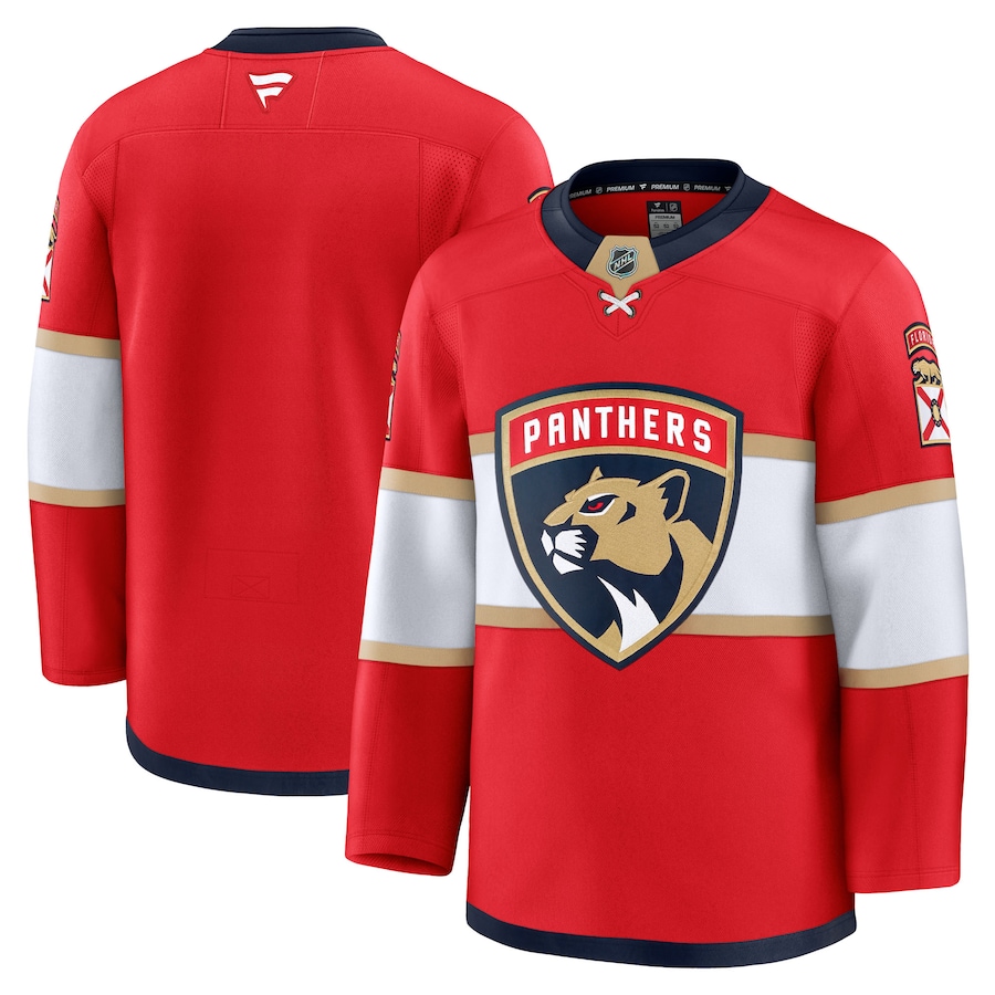 Men's Florida Panthers Fanatics Red Home Premium Jersey
