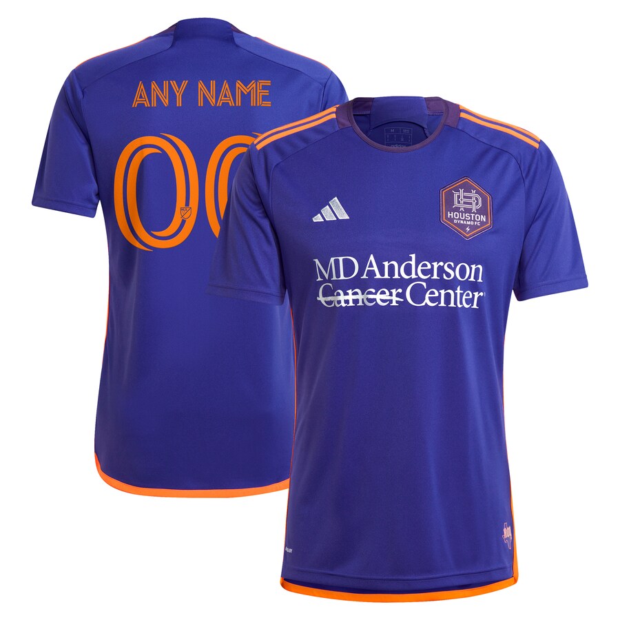 Men's Houston Dynamo FC  adidas Purple 2024 Still Holdin' Replica Custom Jersey