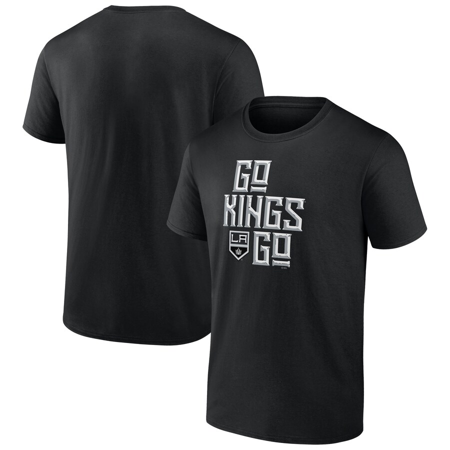Men's Los Angeles Kings Fanatics Black Iconic T-Shirt
