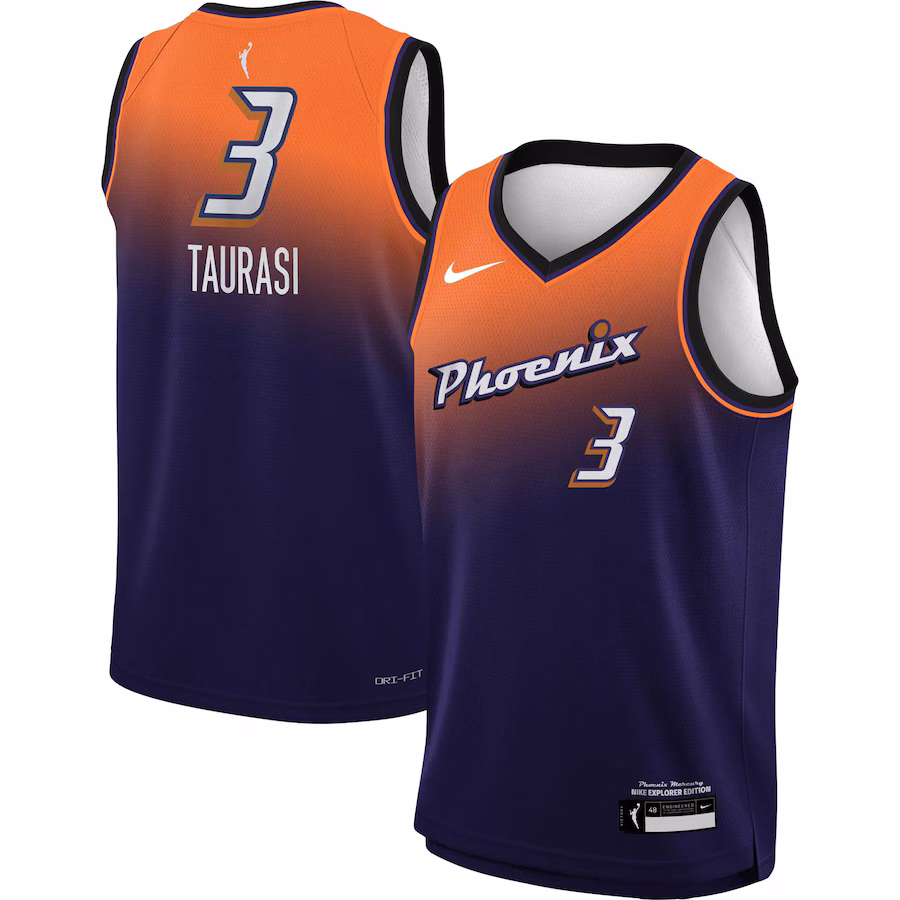 Youth Phoenix Mercury Diana Taurasi Nike Purple 2021 Explorer Edition Victory Player Jersey