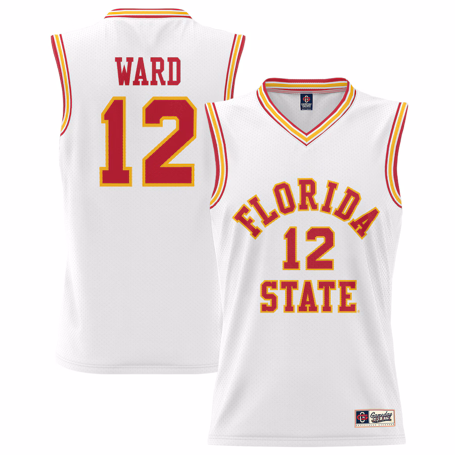 Charlie Ward Florida State Seminoles GameDay Greats Lightweight Basketball Jersey - White