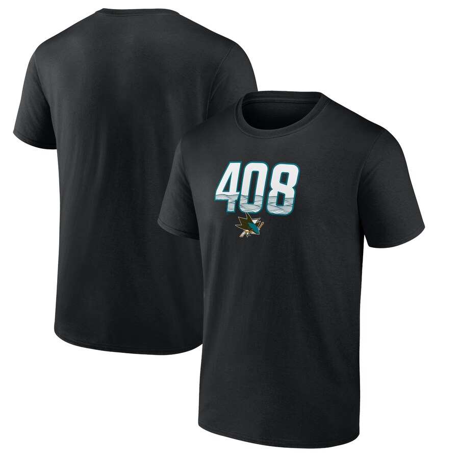 Men's San Jose Sharks Black Native T-Shirt