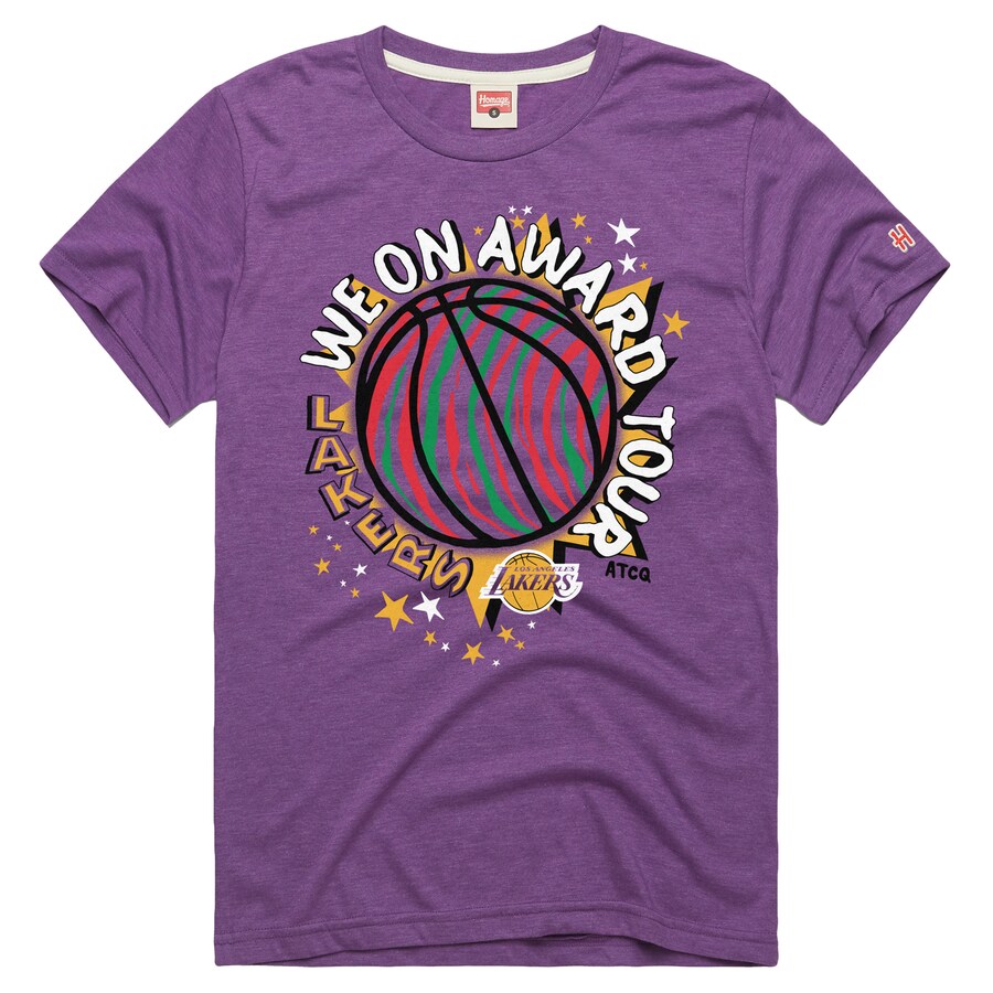 Men's Los Angeles Lakers Purple A Tribe Called Quest x NBA We On Award Tour T-Shirt