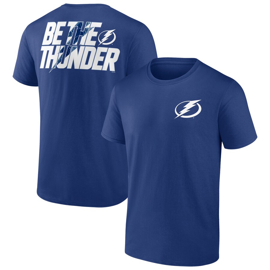 Men's Tampa Bay Lightning Blue Bring It T-Shirt