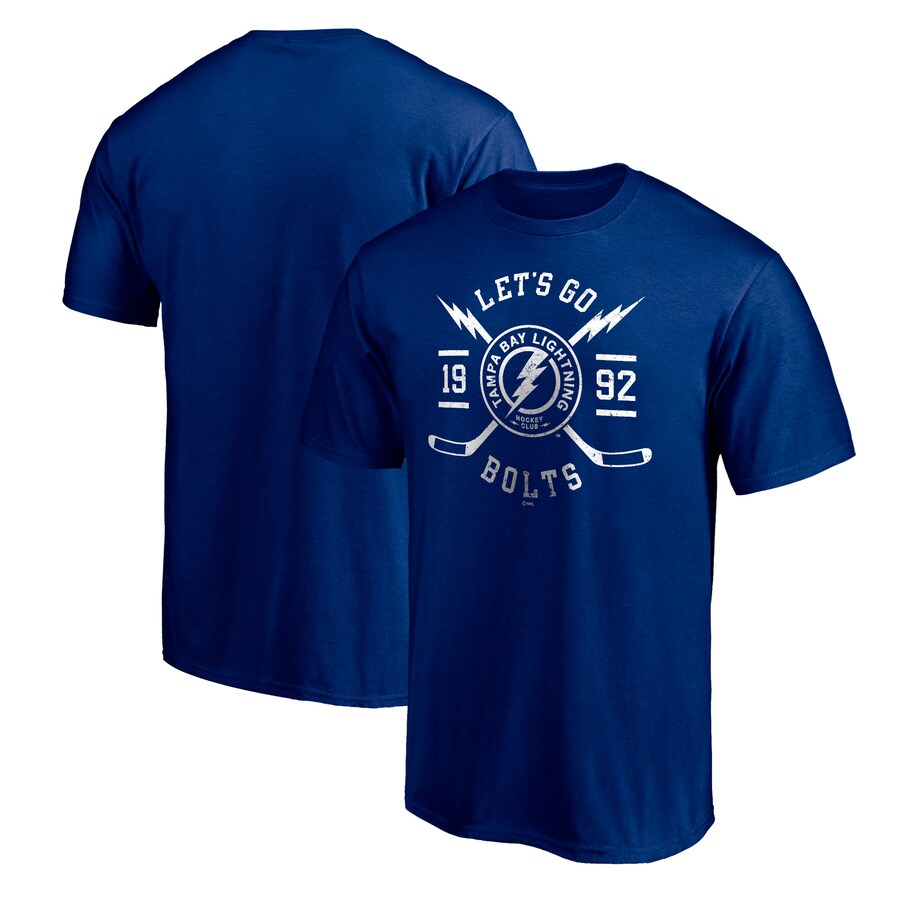 Men's Tampa Bay Lightning Royal Core Hometown T-Shirt
