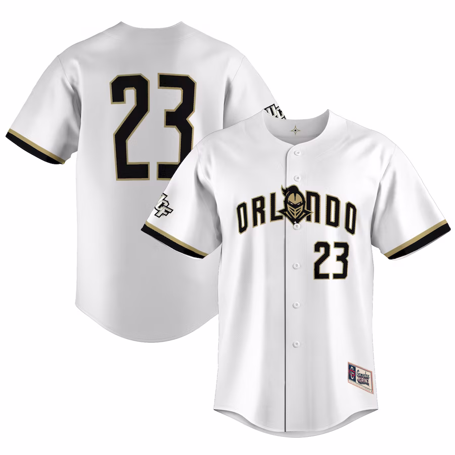 #23 UCF Knights GameDay Greats Unisex Lightweight Baseball Replica Jersey - White