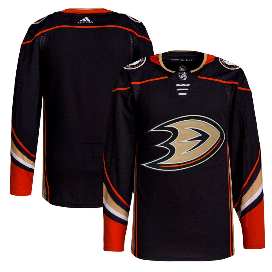 Men's Anaheim Ducks adidas Black Home Authentic Pro Jersey