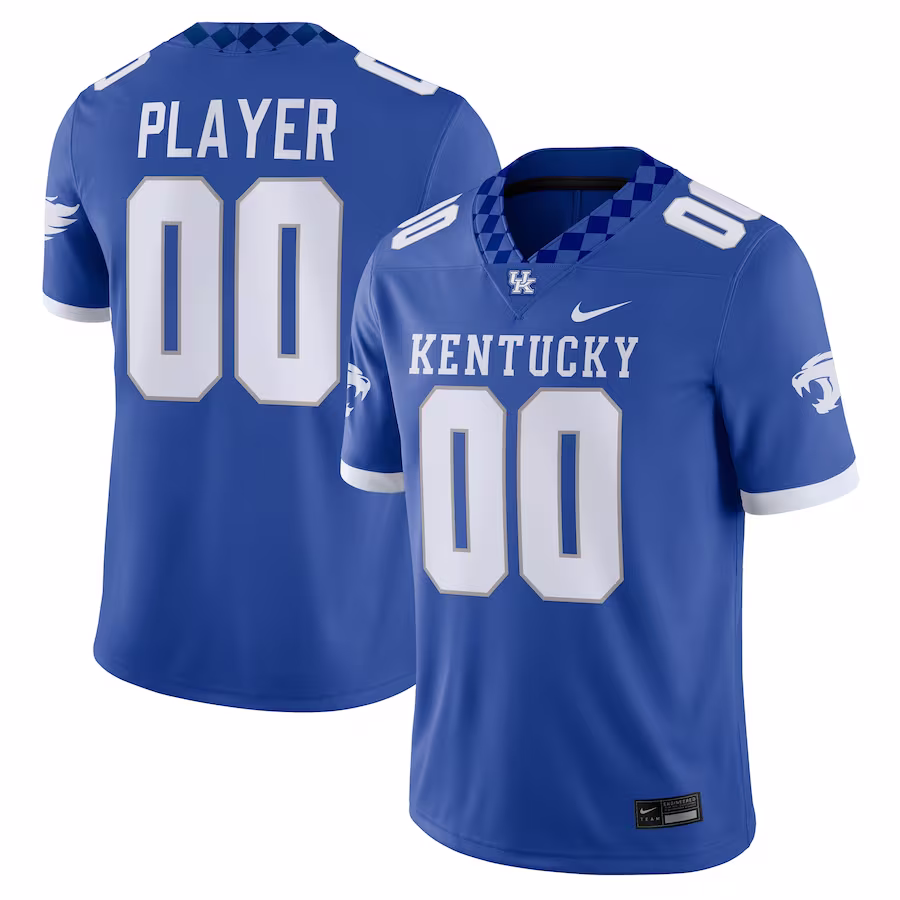 Kentucky Wildcats Nike  NIL Pick-A-Player Game Jersey?�C Royal