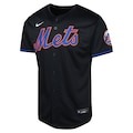 Men's New York Mets  Nike Black  Alternate Limited Custom Jersey