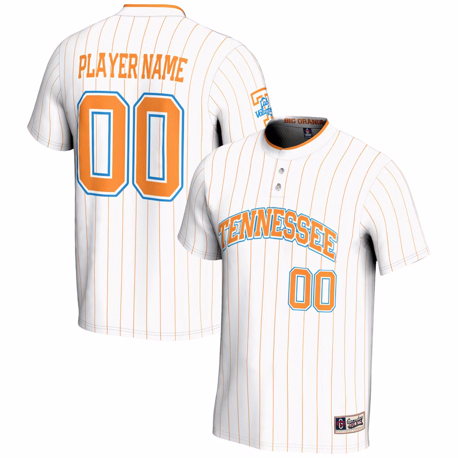 Tennessee Volunteers GameDay Greats NIL Pick-A-Player Lightweight Softball Jersey - White