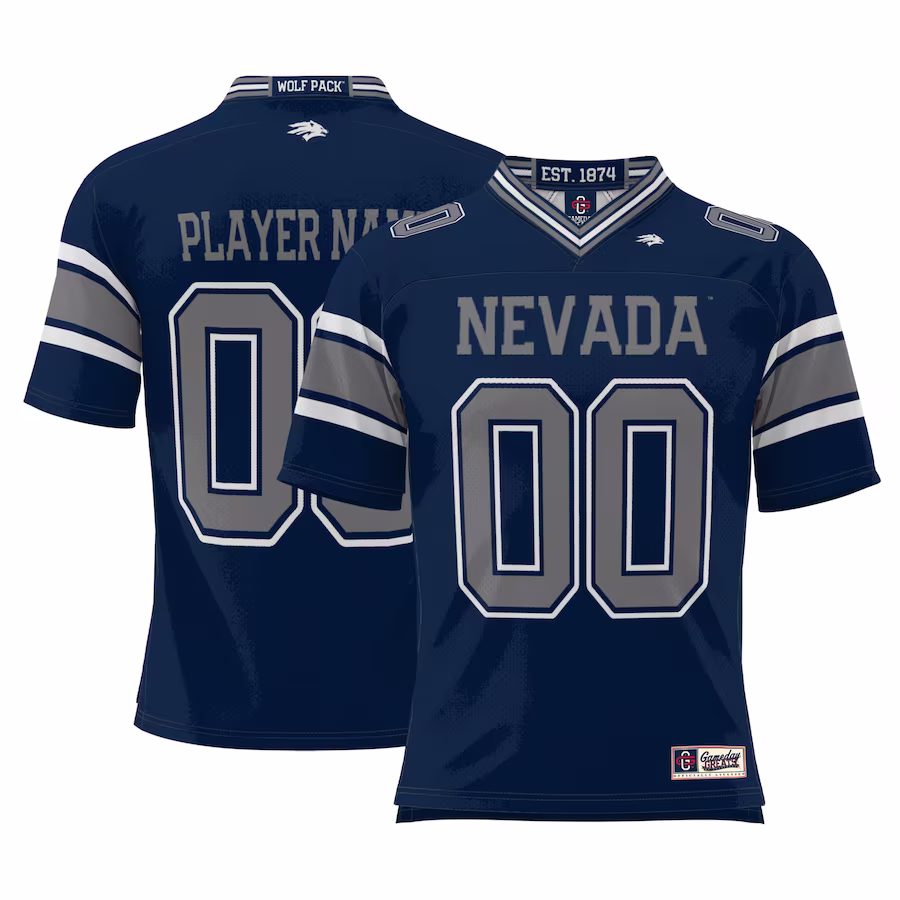 Nevada Wolf Pack GameDay Greats Youth NIL Pick-A-Player Football Jersey - Navy