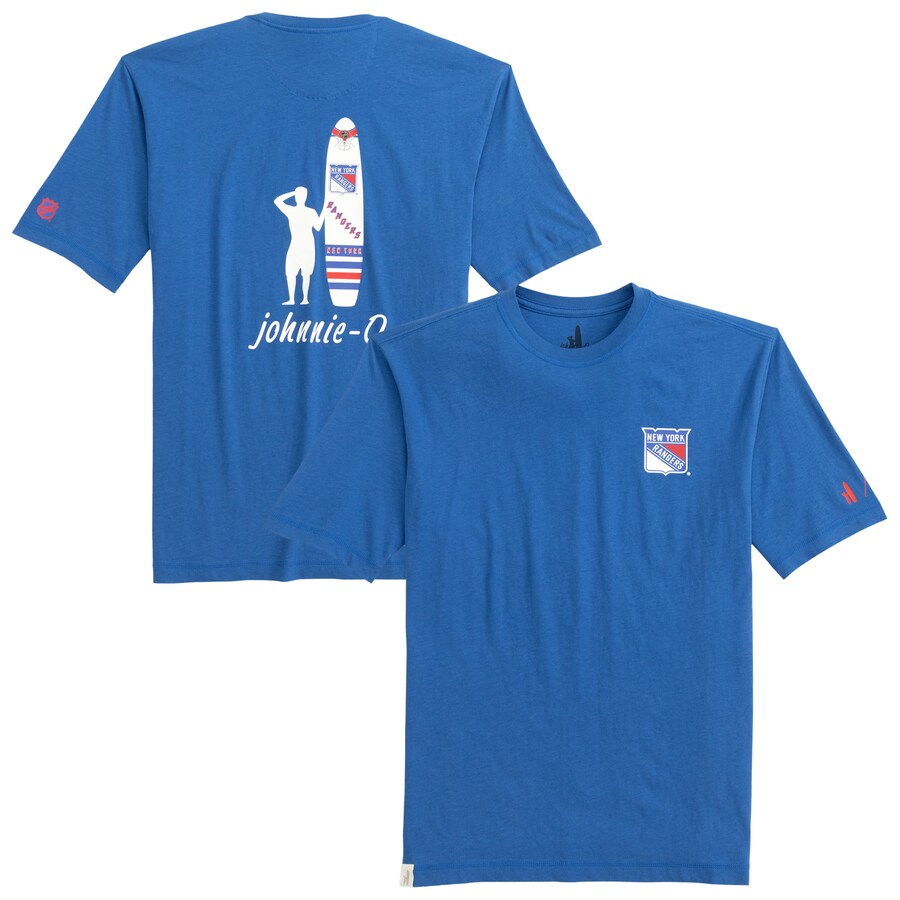 Men's New York Rangers johnnie-O Blue Heathered Spencer T-Shirt