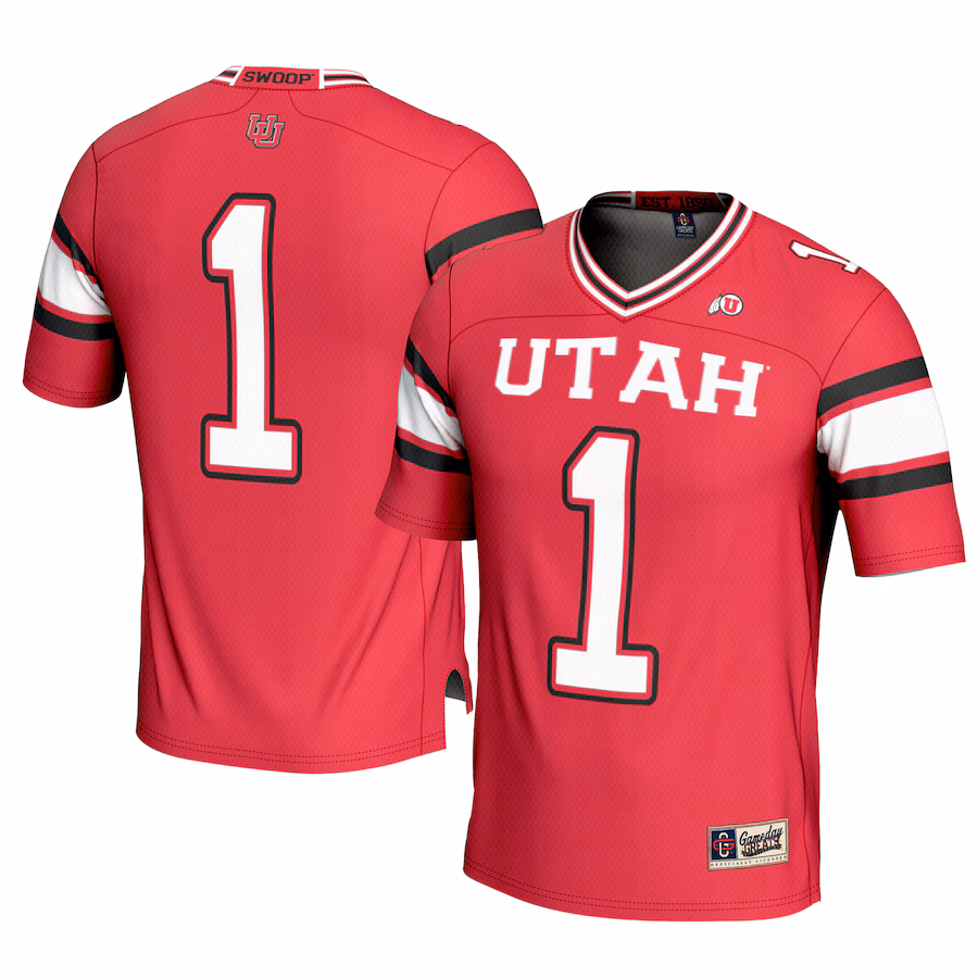 Youth GameDay Greats #1 Red Utah Utes Football Jersey