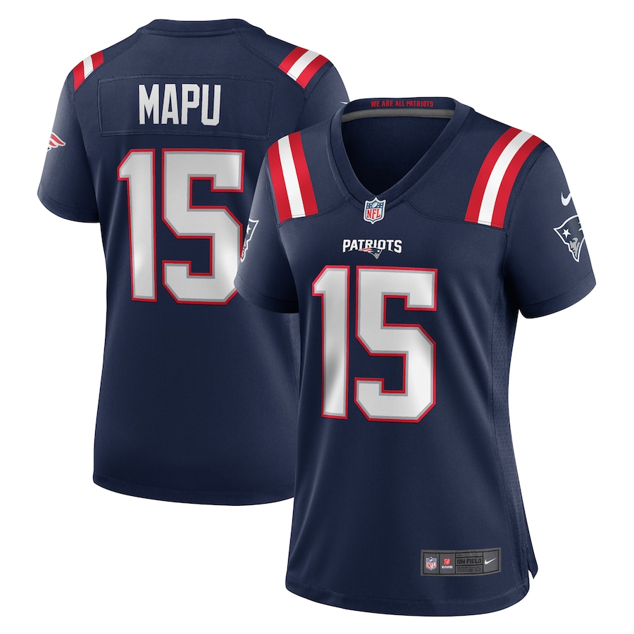 Women's New England Patriots Marte Mapu Nike Navy Game Jersey