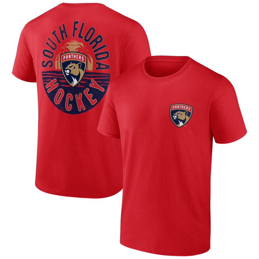 Men's Florida Panthers Red Bring It T-Shirt