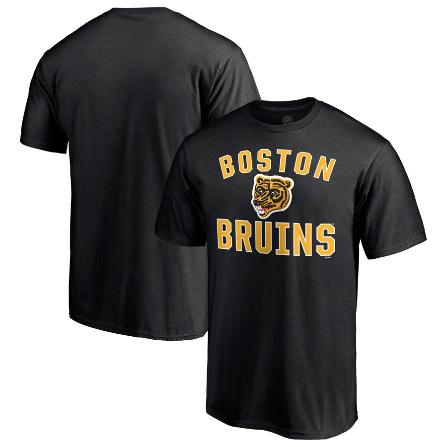 Men's Boston Bruins Black Special Edition Victory Arch T-Shirt