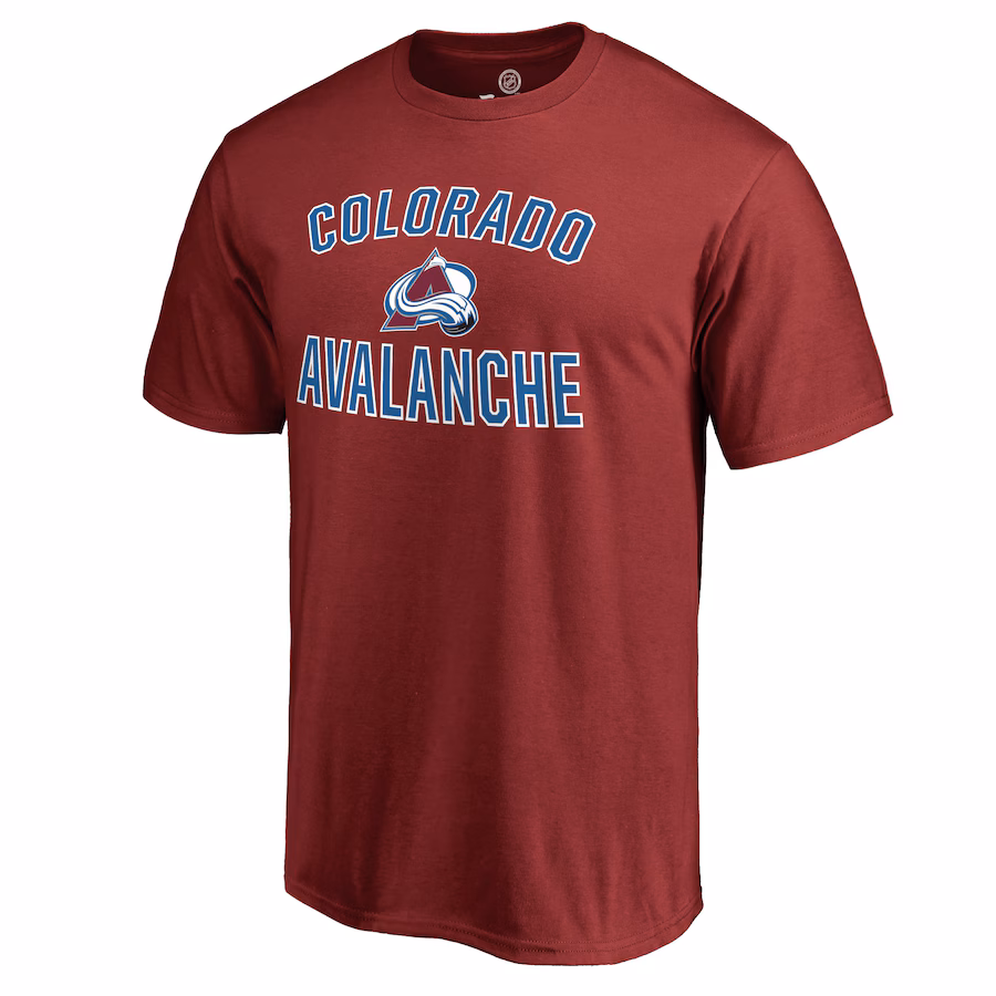 Men's Colorado Avalanche Maroon Victory Arch T-Shirt