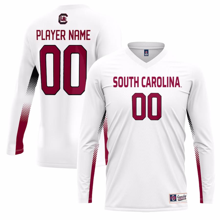South Carolina Gamecocks GameDay Greats Youth NIL Lightweight Volleyball Jersey - White