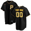 Men's Pittsburgh Pirates Paul Skenes Nike Black Alternate Replica Player Jersey