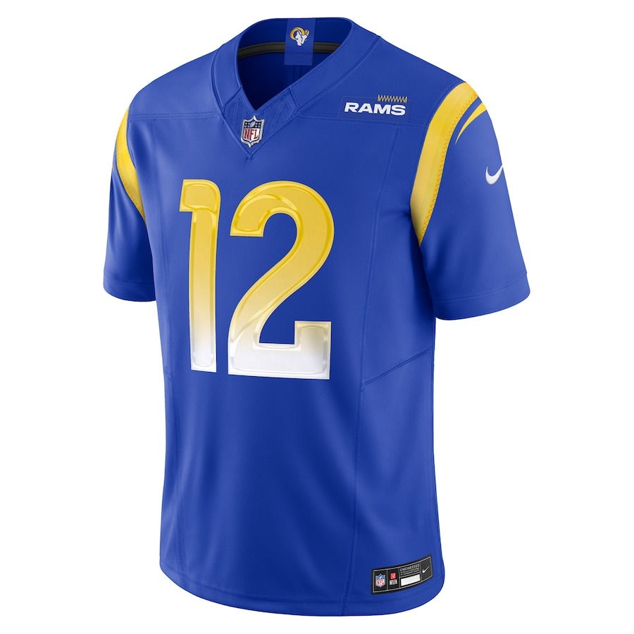 Men's Los Angeles Rams Puka Nacua Nike Royal Vapor F.U.S.E. Limited Player Jersey