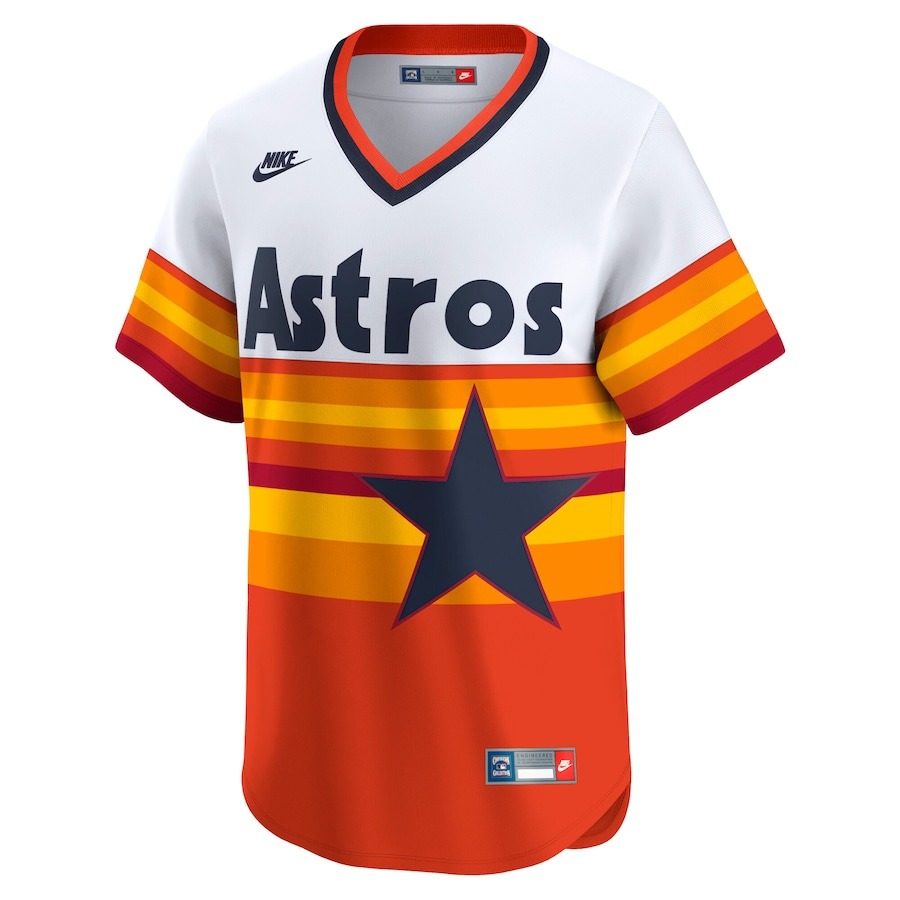 Men's Houston Astros Nolan Ryan Nike White Home Cooperstown Collection Player Jersey