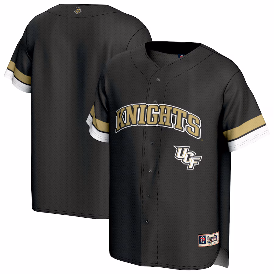 Unisex GameDay Greats Black UCF Knights Spirit Baseball Jersey