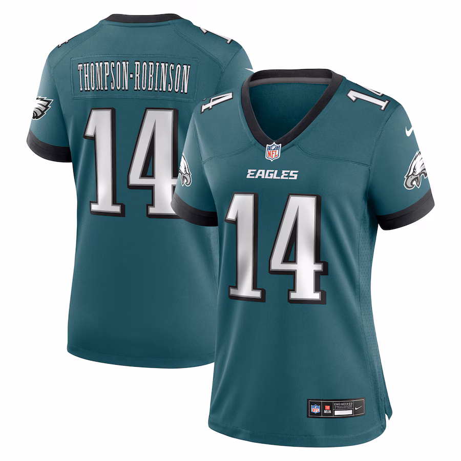 Women's Philadelphia Eagles Dorian Thompson-Robinson Nike Midnight Green Team Game Jersey