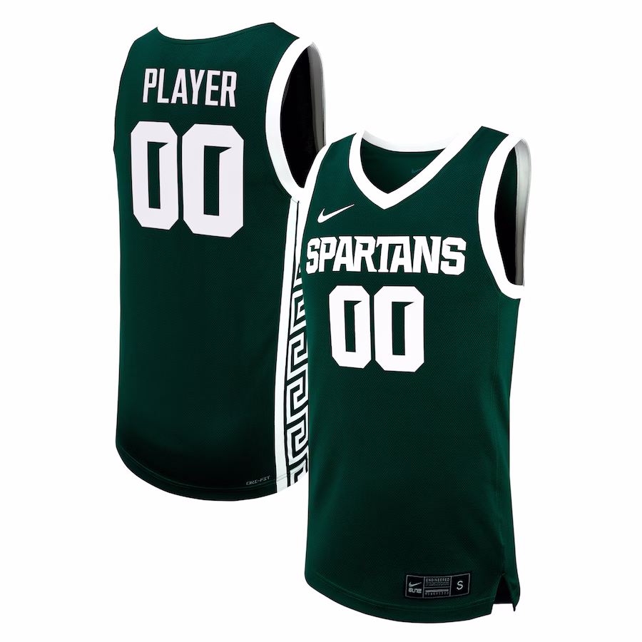 Michigan State Spartans Nike Unisex NIL Pick-A-Player Women's Basketball Jersey - Green