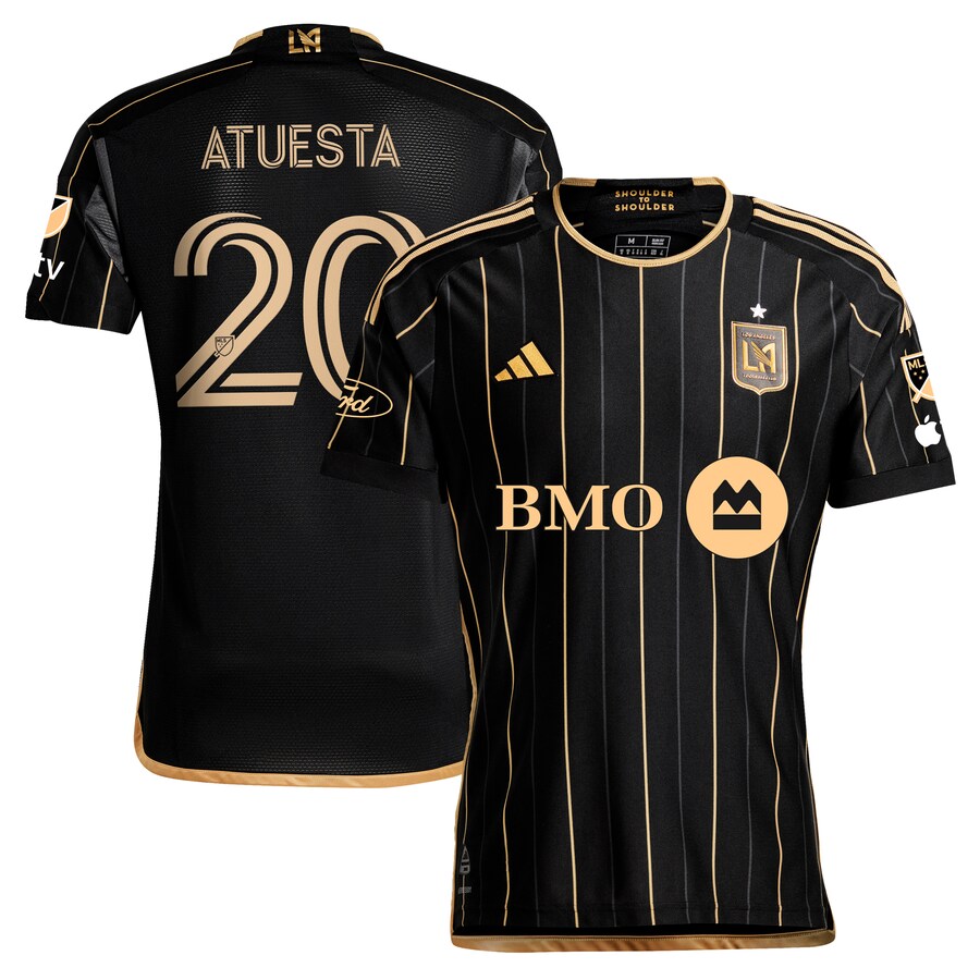 Men's LAFC Eduard Atuesta adidas Black 2024 Primary Authentic Player Jersey