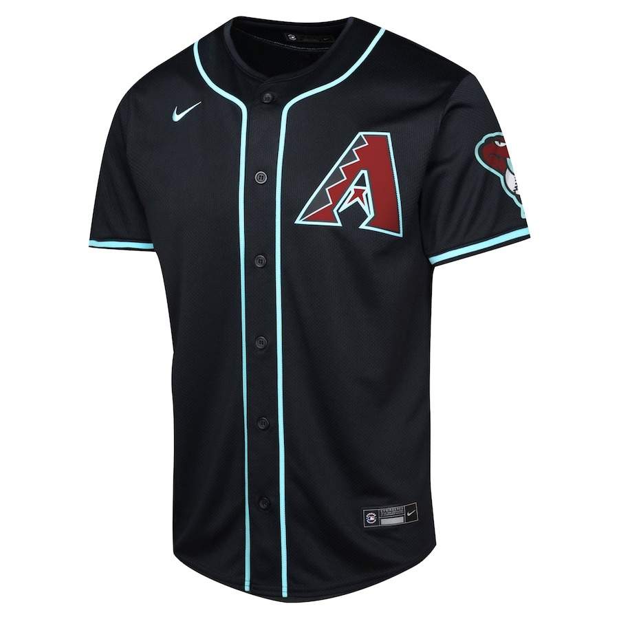 Men's Arizona Diamondbacks Corbin Carroll Nike Black Alternate Limited Player Jersey