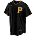 Men's Pittsburgh Pirates Paul Skenes Nike Black Alternate Replica Player Jersey