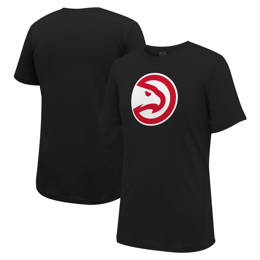 Unisex Atlanta Hawks Stadium Essentials Black Primary Logo T-Shirt
