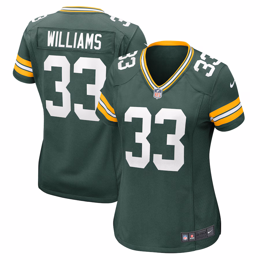 Women's Green Bay Packers Evan Williams Nike Green Game Jersey