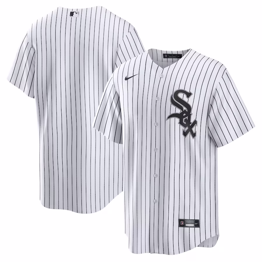 Men's Chicago White Sox Nike White Home Blank Replica Jersey