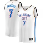 Men's Oklahoma City Thunder Chet Holmgren Fanatics White Fast Break Player Jersey - Association Edition