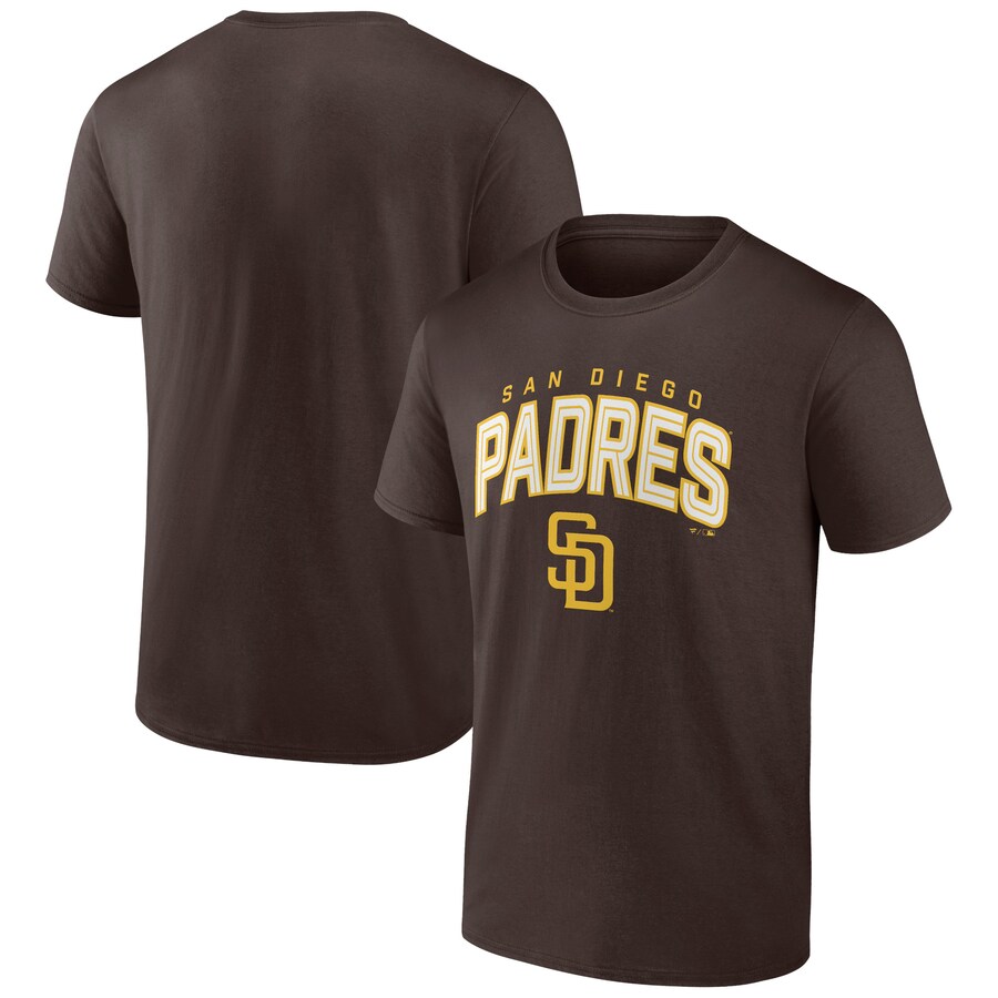 Men's San Diego Padres Brown Master the Game T-Shirt