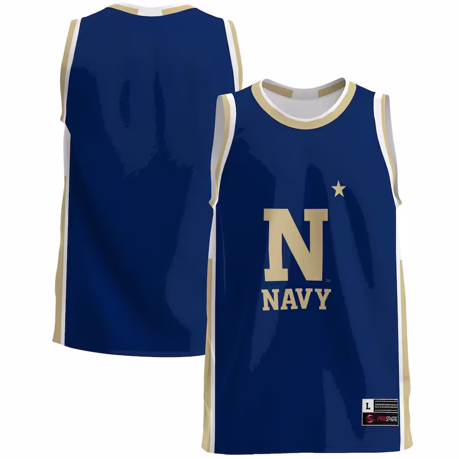 Navy Midshipmen GameDay Greats  Lightweight Basketball Jersey - Blue