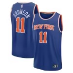 Youth New York Knicks Jalen Brunson Fanatics Blue Fast Break Replica Player Jersey - Icon Edition