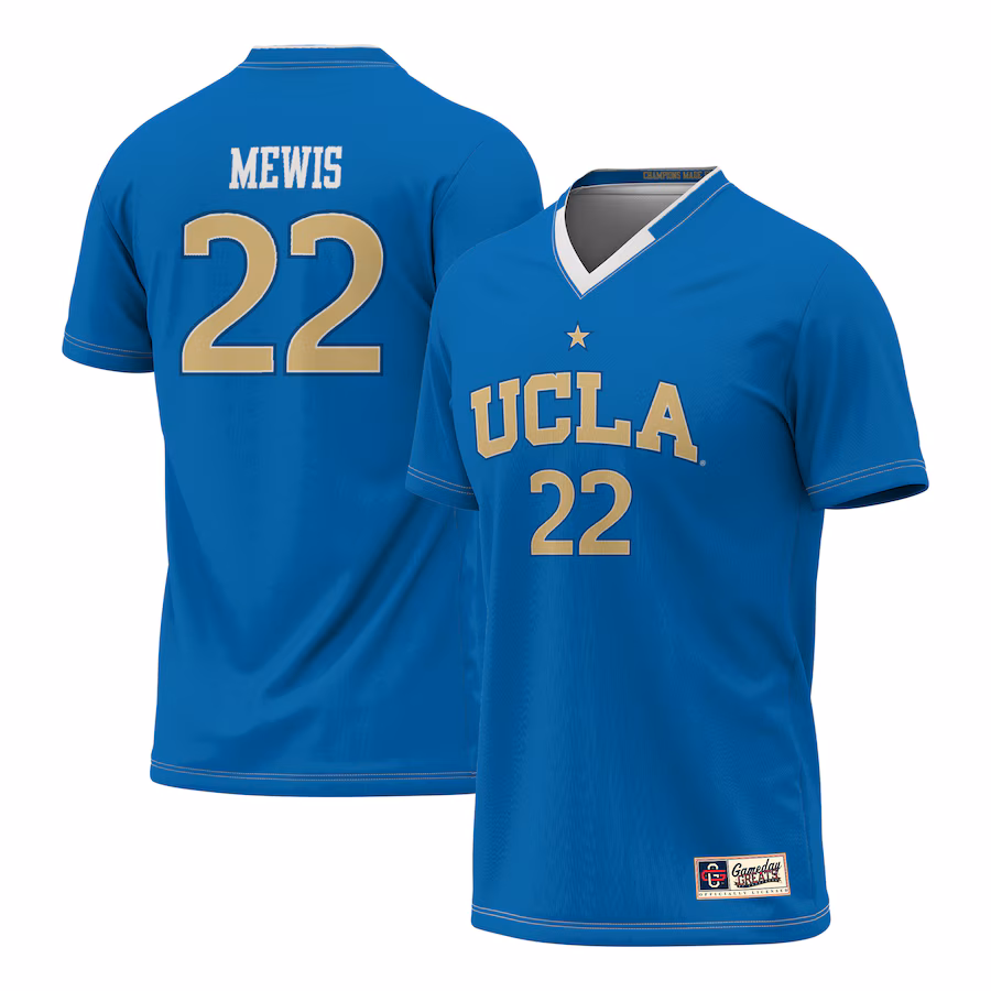 Youth GameDay Greats Kristie Mewis Blue UCLA Bruins Women's Soccer Fashion Jersey